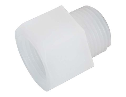 Spidsmuffe PVDF  1/2×3/8"