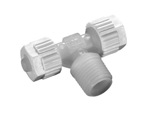 Tee  PVDF  8/6×1/8"BSPT×8/6