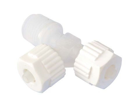 Tee  PVDF  8/6×8/6×1/4"BSPT