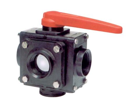 Ballvalve PP 5-way 2"