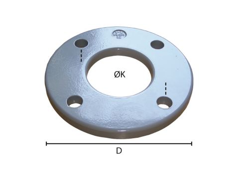 Løsflange ALU DN65 76,1