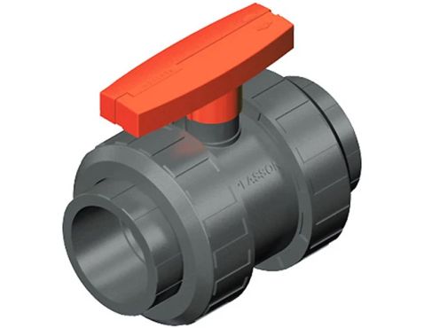 Kuglehane PVC m/m  ø25