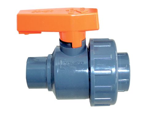 Kuglehane PVC m/m ø40