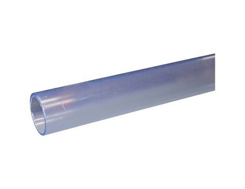 PVC rør transparent Ø25