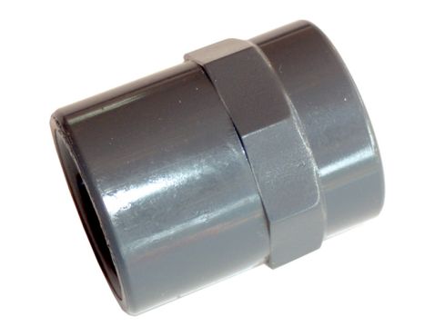 Lige samler PVC  ø110×4"