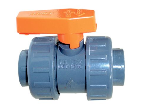 Kuglehane PVC m/m 11/2"