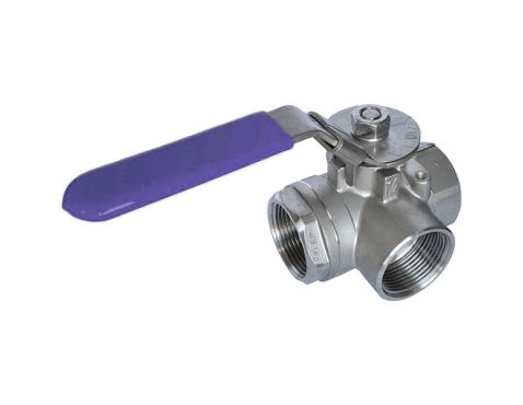 Ballvalve 316 3w L 1 ¼"