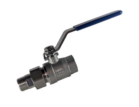 Ballvalve  316 union m/n  3/8"