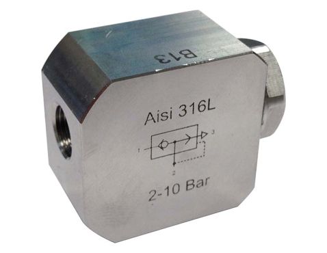 Quickexhaust Valve SS FKM1/8"