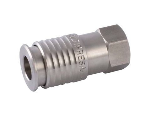 Lynkobling  RS  1/4"indv.  m/viton