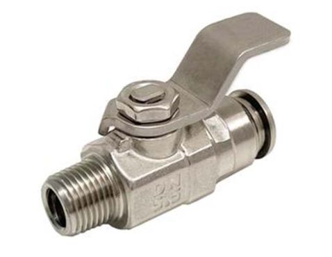 Ballvalve 316 Food push-in  ø8×1/4"