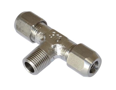 Tee 316 8/6×1/4"BSPT×8/6