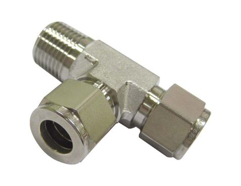T-koppling klämring/utv ende 316     4×4×1/8"