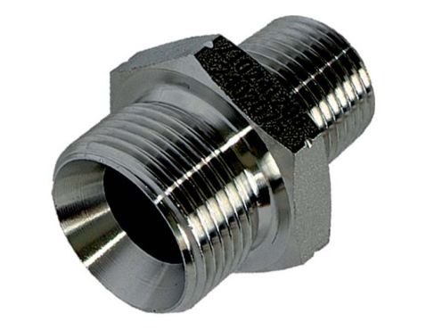 Hexnipple 3/8"BSPP×3/4"NPT