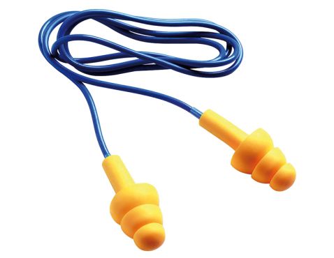 Ergonomic corded Earplugs