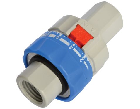 In-line regulator max 10 bar 1/4"