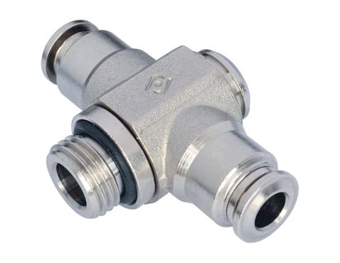 Tee BR swiv ø8×1/4"×ø8