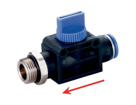 Ventil MS/PBT ø12×3/8"BSPP