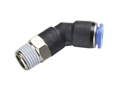 Push-in elbow 45° ø10×1/4"