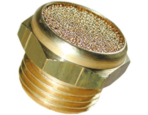 Air Silencer BR/bronze 1/8"