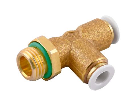 T-koppling instick/utv ända ø4×ø4×1/8"