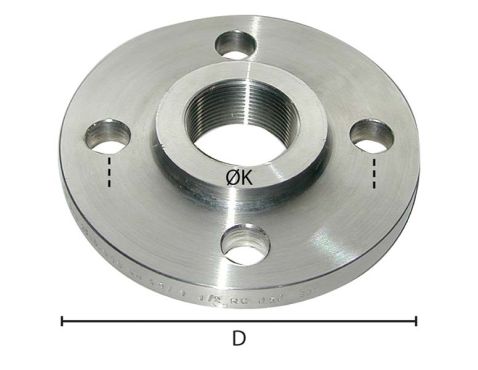 Gev.flange 316  DIN2567  11/4"