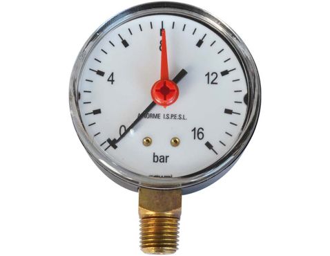 Manometer ABS Ø80 0-1,6b 3/8"