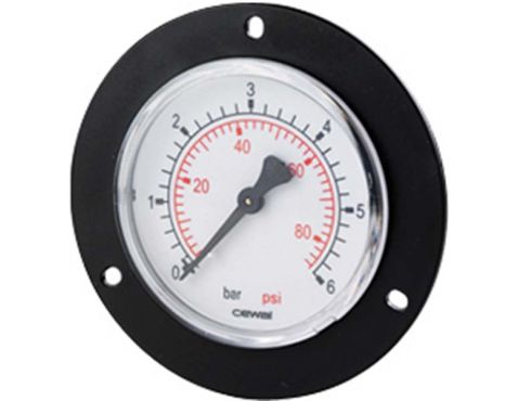 Gauge Ø40 flange 0-1.6bar 1/8"