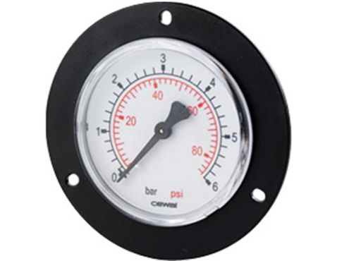 Manometer Ø40 flange 0-1,6bar 1/8"