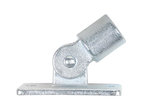 Flange w/hinge GALV D 48.3