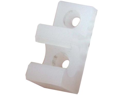 Rørholder plast U-form 10mm 50 stk
