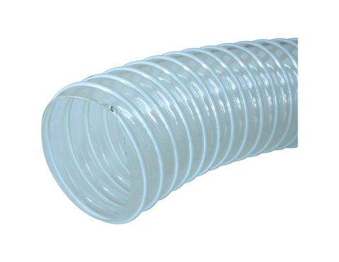 Hose PU w/STEEL spiral 90mm