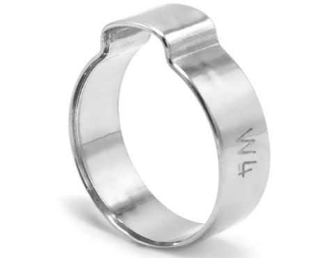 1-örad slangklämma 304        10-12mm
