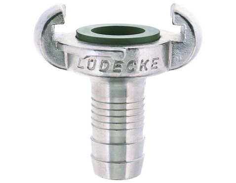 Klokoppling m. slangstuts EU type Ø10 - 3/8"