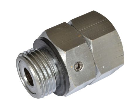 Kullager svivel utv/inv  KROM 1/2" x 1/2" / ø9