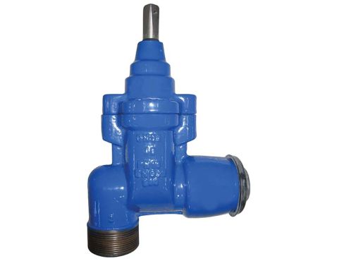 Anslutningsventil 90° utv/hylsa DN32 x 2"