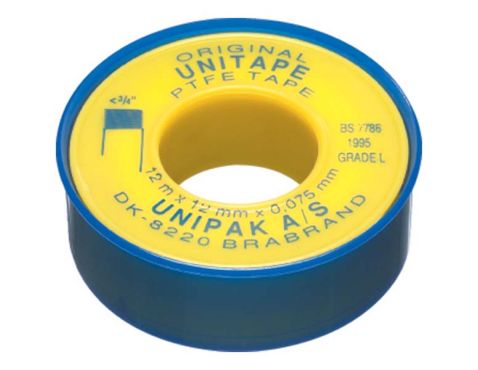 Teflontape 12m×12mm×75my