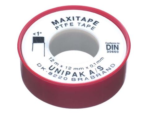 Teflontape 12m×12mm×100my