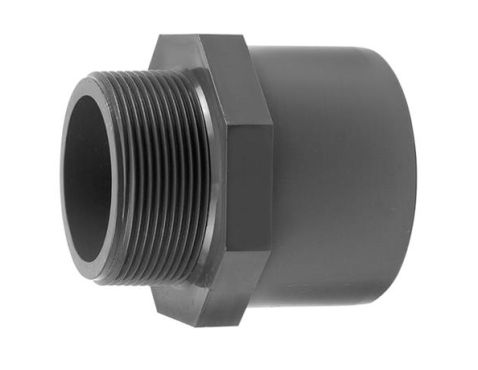 Nippelmuffe PVC 63/11/2"